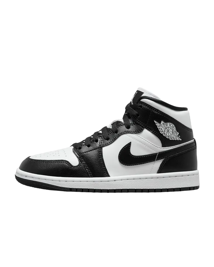 Jordan scarpa sneakers da donna Air Jordan 1 Mid DV0991 101 bianco-nero